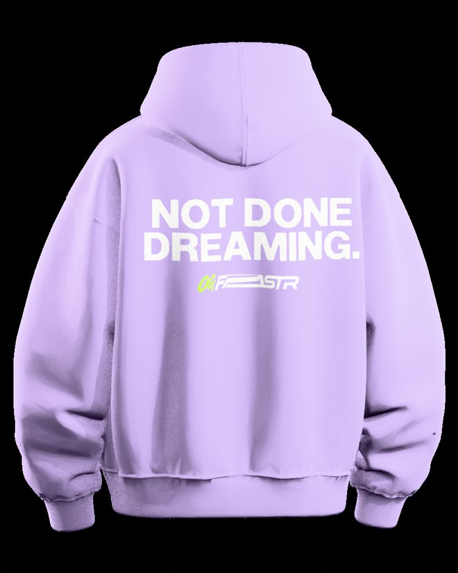 Graphic Hoodie in Lavender